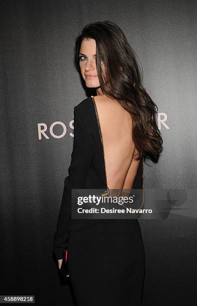 Model Jeisa Chiminazzo attend "Rosewater" New York Premiere at AMC Lincoln Square Theater on November 12, 2014 in New York City.