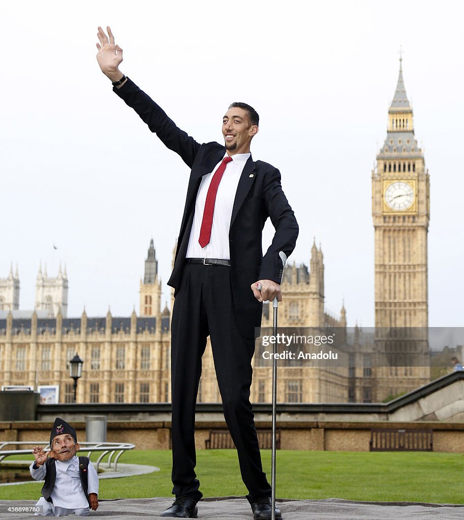 Worlds Tallest Man Meets Worlds Shortest Man