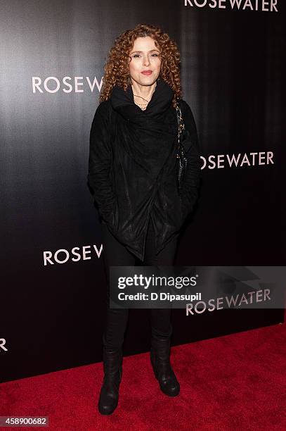 Bernadette Peters attends the "Rosewater" New York Premiere at AMC Lincoln Square Theater on November 12, 2014 in New York City.