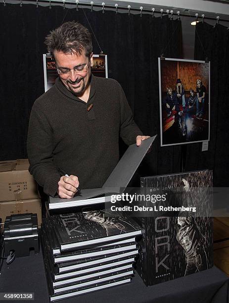 Author/Photographer David Bergman at Altman Building on November 12, 2014 in New York City.