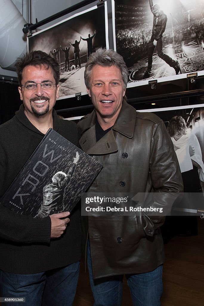 David Bergman's "Work" Book Signing Event With Bon Jovi