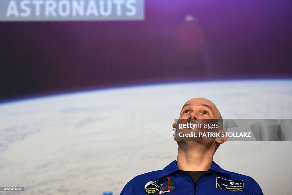 GERMANY-RUSSIA-US-ISS-SPACE-PRESSER