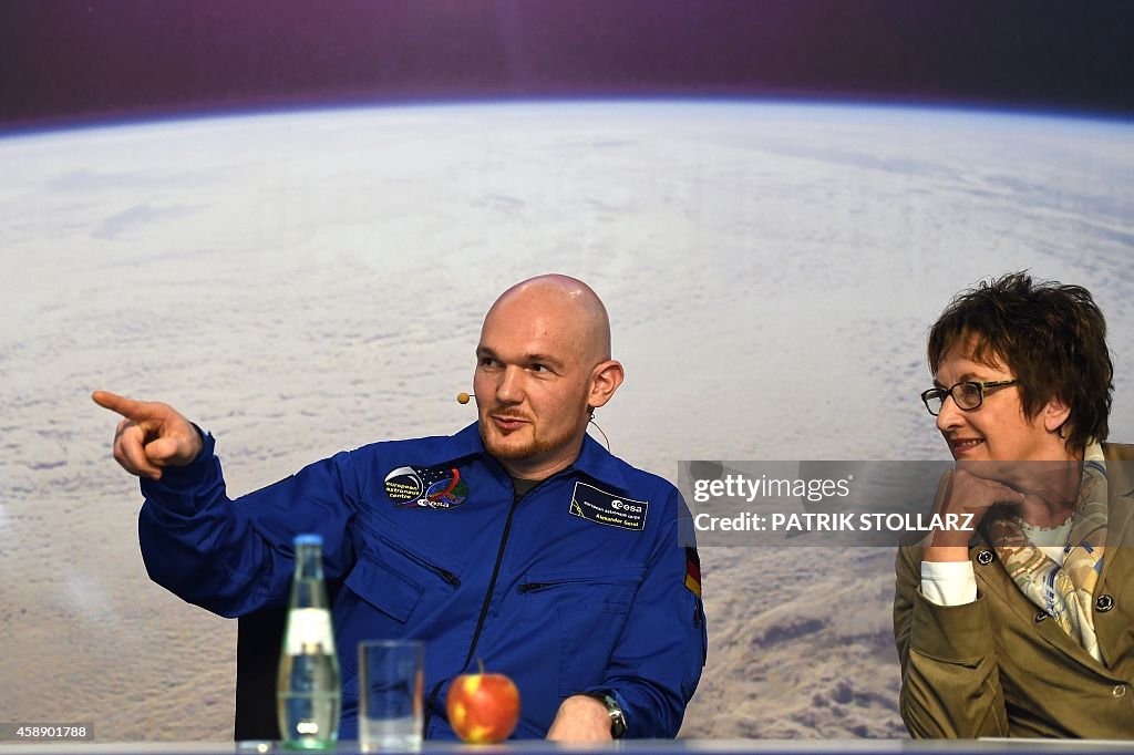 GERMANY-RUSSIA-US-ISS-SPACE-PRESSER