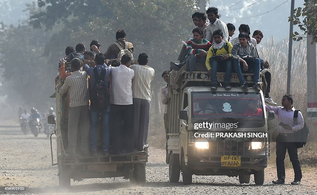 INDIA-ECONOMY-TRANSPORT