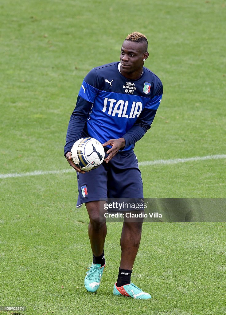 Italy Training Session And Press Conference