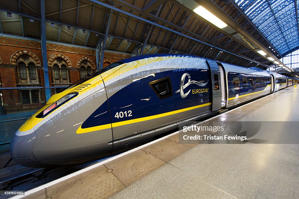 Launch Of Eurostar's New Fleet, The e320, And The Celebration Of Its 20th Anniversary