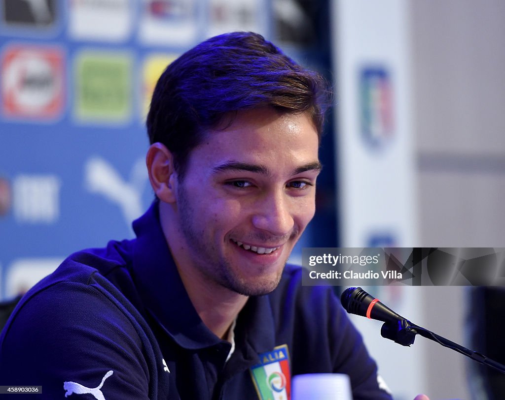 Italy Training Session And Press Conference