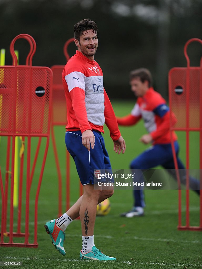 Arsenal Training Session