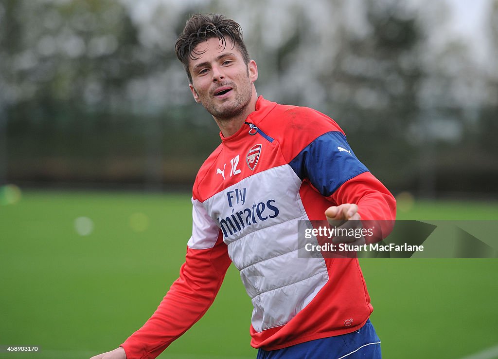 Arsenal Training Session