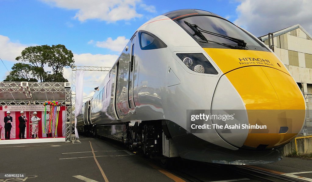 Hitachi Unveils Bullet Train For UK's Intercity Express Program