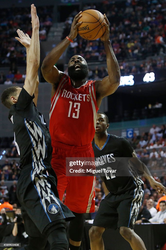 Minnesota Timberwolves v Houston Rockets