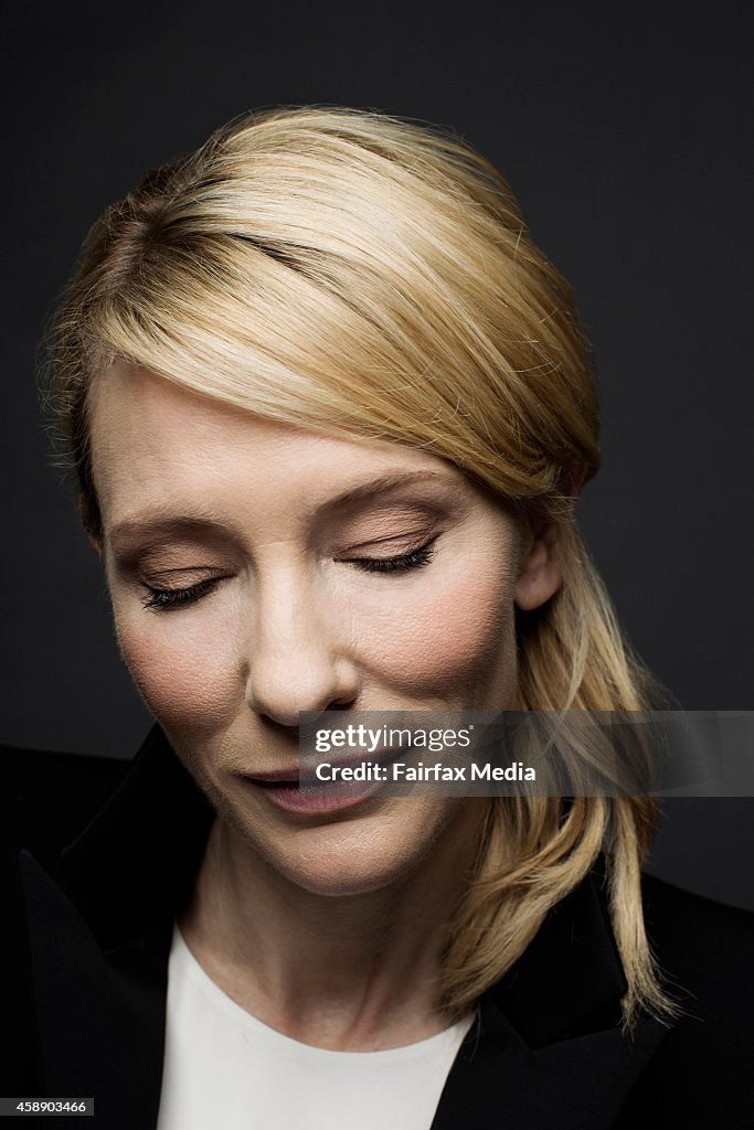 Cate Blanchett, Australian Financial Review, October 13, 2014
