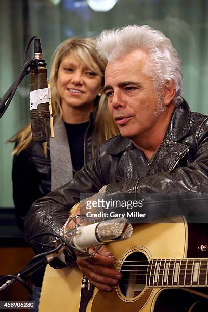 Paula Nelson and Dale Watson help Mojo Nixon Celebrate His 10 Year Anniversary On SiriusXM with A special live show at the SiriusXM Studios on...