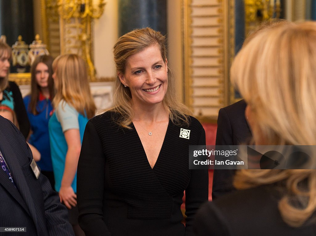 Countess Of Wessex Attends Buckingham Palace Guides Reception