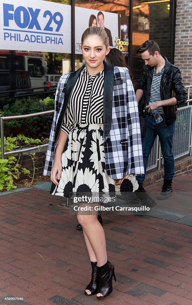 Celebrity Sightings In Philadelphia - November 13, 2014