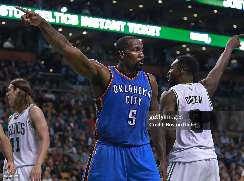 Oklahoma City Thunder Vs. Boston Celtics At TD Garden