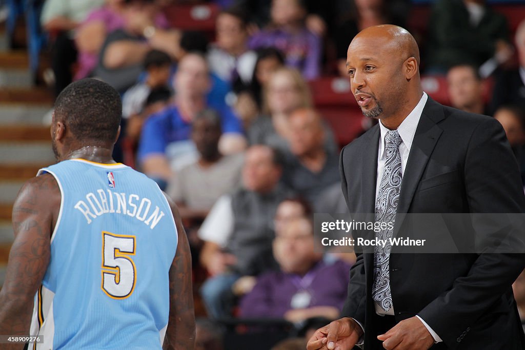 Denver Nuggets v Sacramento Kings