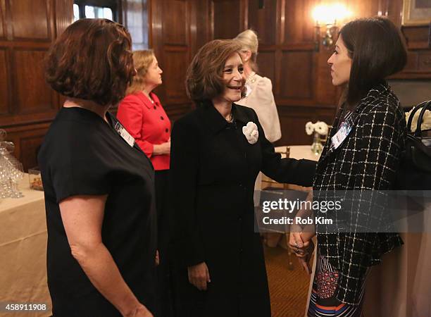 Linda Burch, PhD Professor Sherry Turkle and Heba Abedin attend Touchscreen Generation: How Technology Affects Our Kids' Social/Emotional Learning...