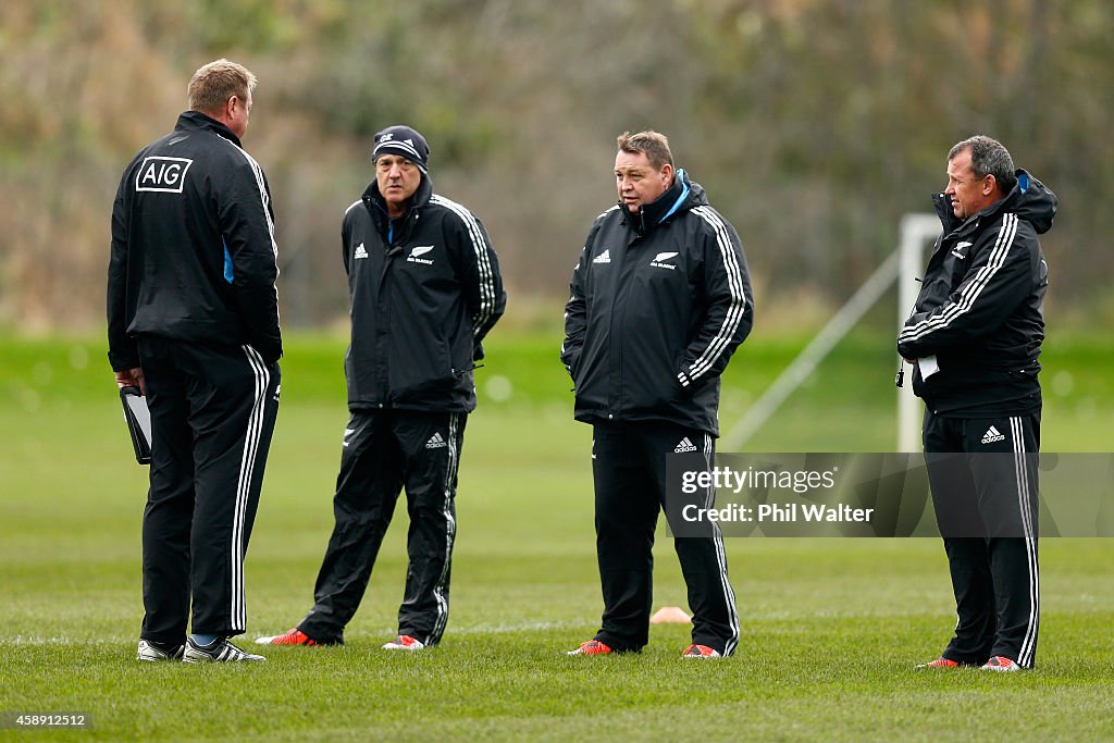 New Zealand All Blacks Training
