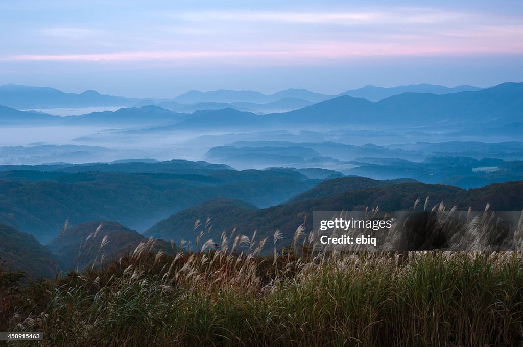 A early morning on the mountain