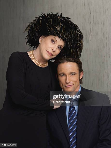 Pictured: Louise Sorel as Vivian Alamain, Jay Kenneth Johnson as Philip Kiriakis --