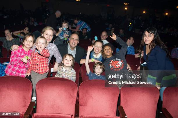 Actor Jeffrey Tambor and family attend "Yo Gabba Gabba! Live!" at The Beacon Theatre on December 22, 2013 in New York City.