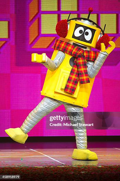 Plex performs during "Yo Gabba Gabba! Live!" at The Beacon Theatre on December 22, 2013 in New York City.
