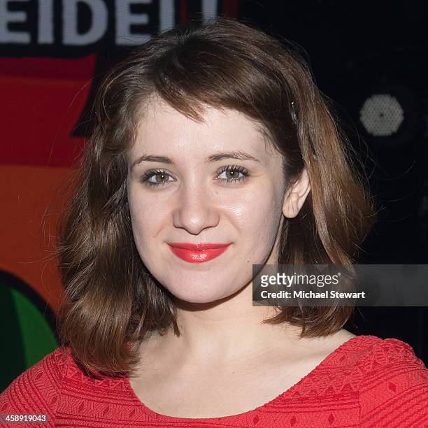 Actress Noel Wells attends "Yo Gabba Gabba! Live!" at The Beacon Theatre on December 22, 2013 in New York City.