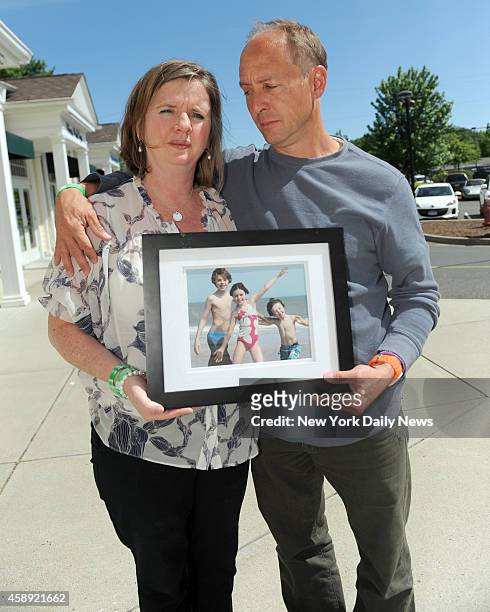 Mark Barden and wife Jackie Barden lost their son Daniel Barden in the Sandy Hook School Shooting in Newtown.