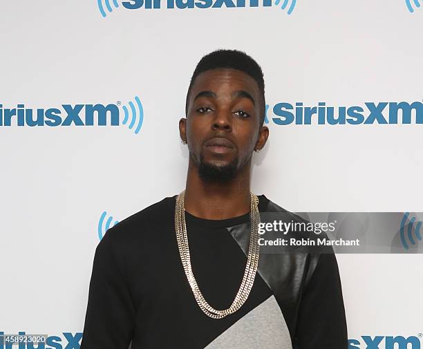 Roscoe Dash visits at SiriusXM Studios on November 13, 2014 in New York City.