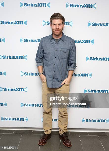 Stephen Rannazzisi visits at SiriusXM Studios on November 13, 2014 in New York City.