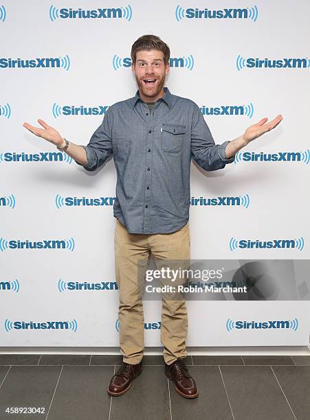 Stephen Rannazzisi visits at SiriusXM Studios on November 13, 2014 in New York City.