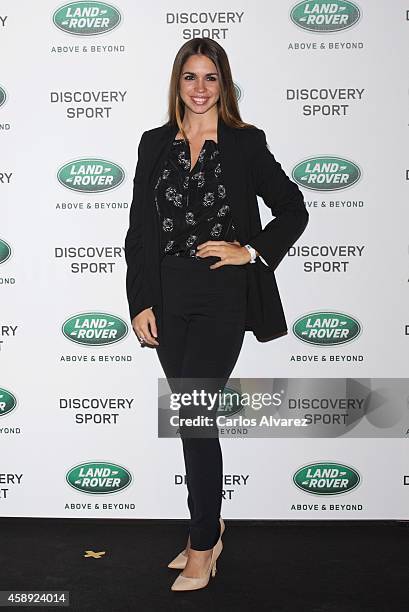 Spanish actress Elena Furiase attends the Land Rover Discovery Sport party at the Cibeles Palace on November 13, 2014 in Madrid, Spain.