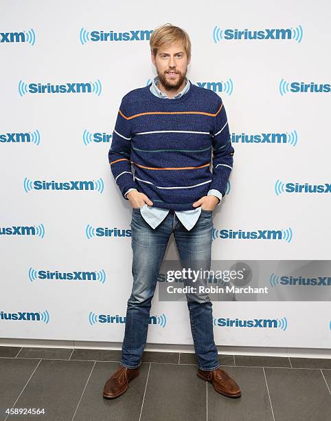 Andrew McMahon visits at SiriusXM Studios on November 13, 2014 in New York City.