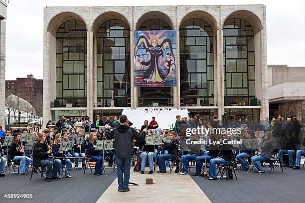 lincoln center in new york city # 4 xxxl - lincoln centre for the performing arts stock-fotos und bilder