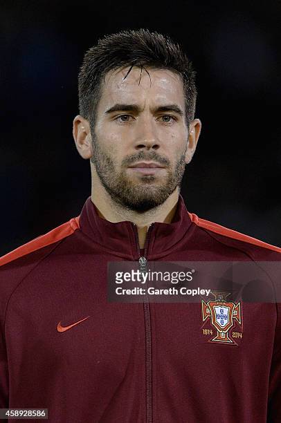 Frederico Venancio of Portugal during the U21 International Friendly match between England and Portugal at Turf Moor on November 13, 2014 in Burnley,...