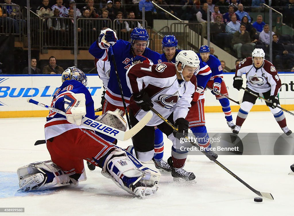 Colorado Avalanche v New York Rangers