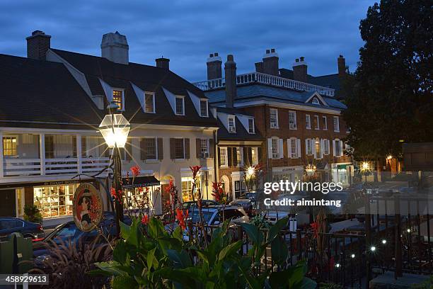 princeton at night - princeton new jersey stock pictures, royalty-free photos & images