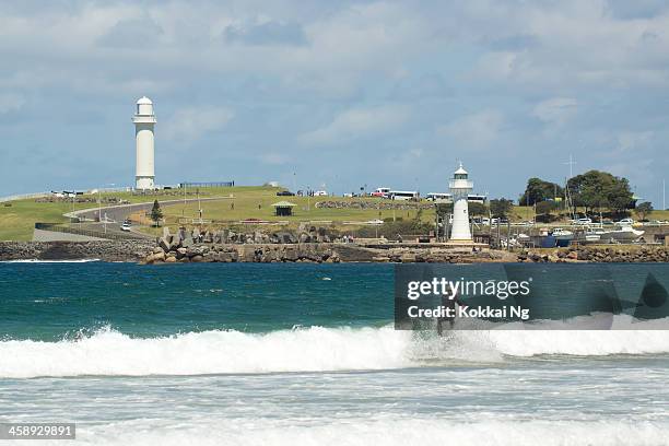 wollongong surfer - wollongong stock pictures, royalty-free photos & images