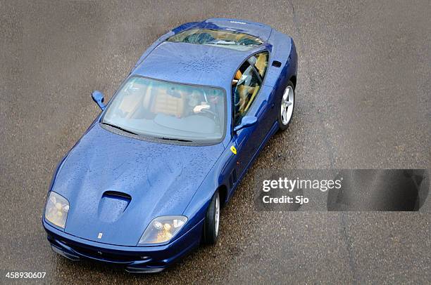 ferrari 550 maranello - air intake shaft stock pictures, royalty-free photos & images