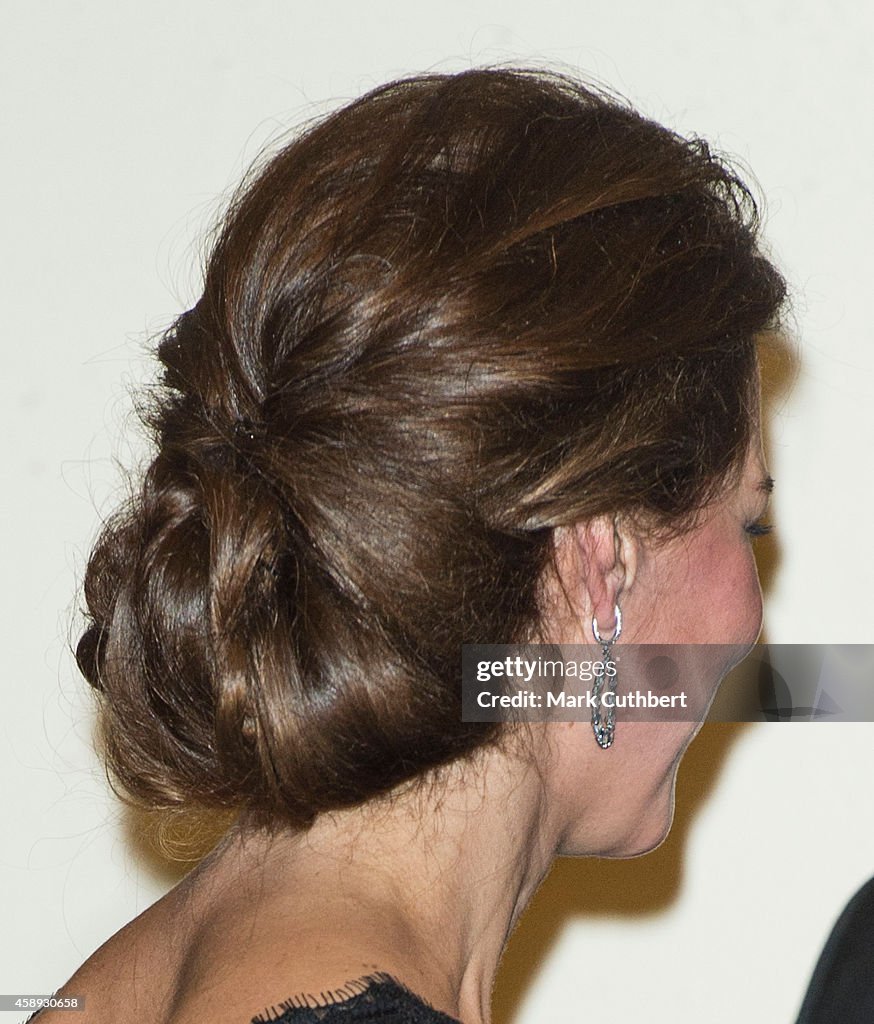 The Duke And Duchess Of Cambridge Attend The Royal Variety Performance