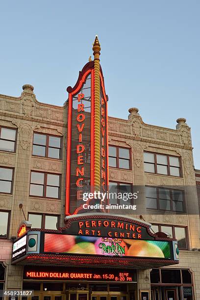 centro de artes e espetáculos de providence - centro de artes e espetáculos imagens e fotografias de stock