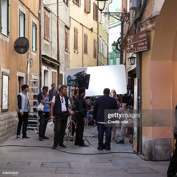 movie set - film or television studio stock pictures, royalty-free photos & images