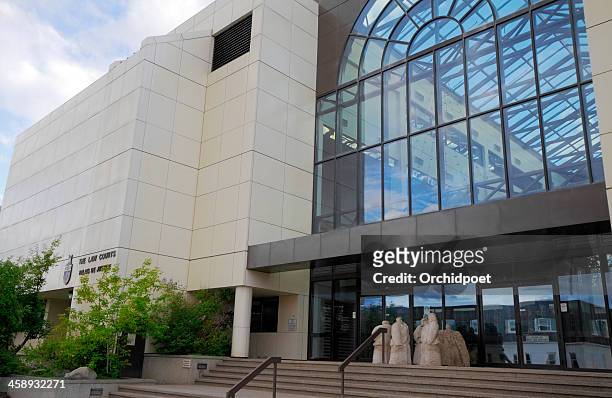 yukon law courts - whitehorse stock pictures, royalty-free photos & images