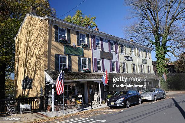 lambertville in new jersey - new hope stock pictures, royalty-free photos & images