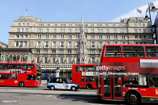 charing cross in london, england - the strand london stock pictures, royalty-free photos & images