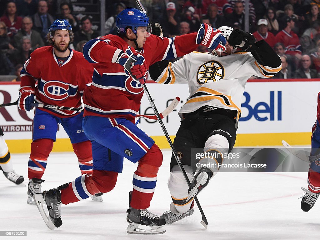 Boston Bruins v Montreal Canadiens