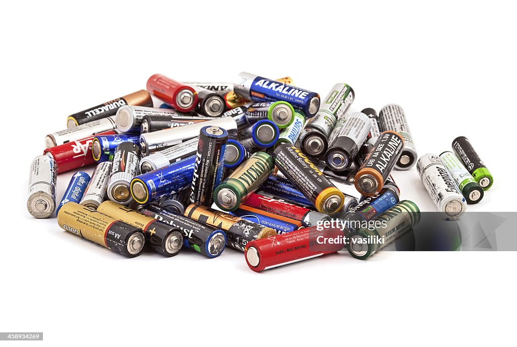 Used batteries