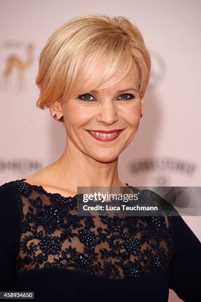 Ann Kathrin Loewig attends Kryolan at the Bambi Awards 2014 on November 13, 2014 in Berlin, Germany.