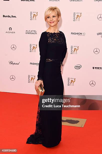 Ann Kathrin Loewig attends Kryolan at the Bambi Awards 2014 on November 13, 2014 in Berlin, Germany.